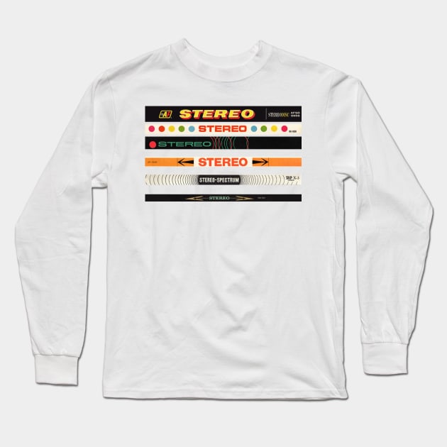 Stereo Stereo Stereo Long Sleeve T-Shirt by Cooltomica